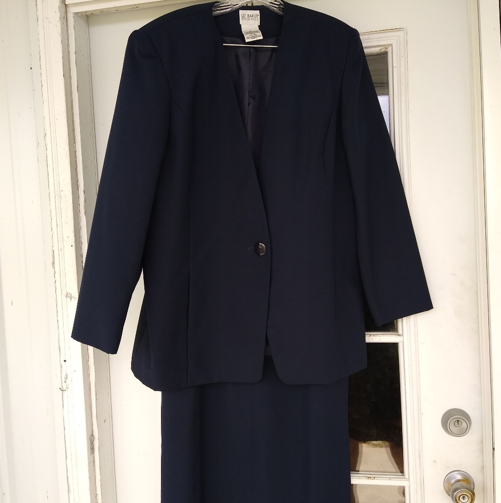 Classy, stylish Navy skirt/suit